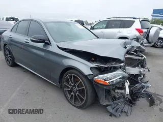 2021 Mercedes-Benz C 300 with VIN W1KWF8DBXMR610661, listed as a IAAI auction lot 42360586 with 47,967 mi miles and . Bid and sale history available at DreamBid. Image 1.