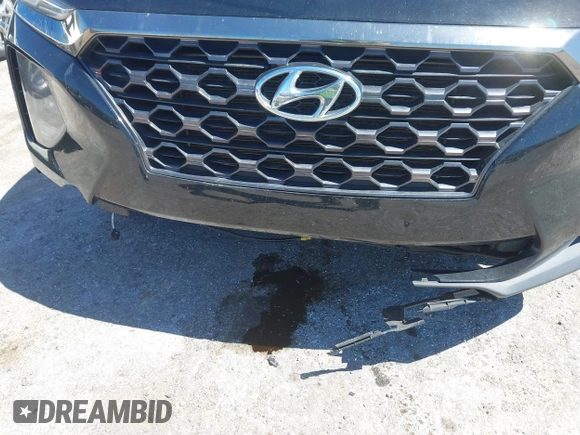 2019 Hyundai Santa Fe SEL with VIN 5NMS33AD4KH046114, listed as a IAAI auction lot 41826467 with 102,714 mi miles and . Bid and sale history available at DreamBid. Image 6.