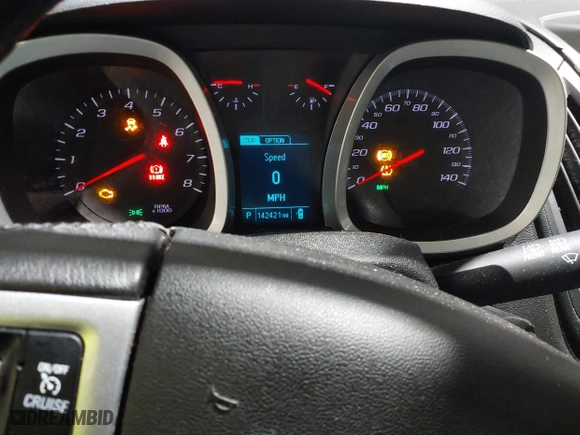 2016 Chevrolet Equinox LT with VIN 2GNALCEK6G6113533, listed as a IAAI auction lot 41208948 with 142,421 mi miles. Bid and sale history available at carsss.com. Image 7.