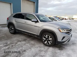 2021 Volkswagen Atlas SE with VIN 1V2LC2CA8MC240386, listed as a Copart auction lot 79628244 with 32,747 mi miles and Clean title. Bid and sale history available at DreamBid. Image 4.