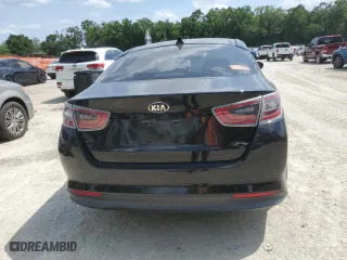 2014 Kia Optima Hybrid EX with VIN KNAGN4AD5E5065426, listed as a Copart auction lot 54259535 with 123,150 mi miles and Salvage Title. Bid and sale history available at carsss.com. Image 6.