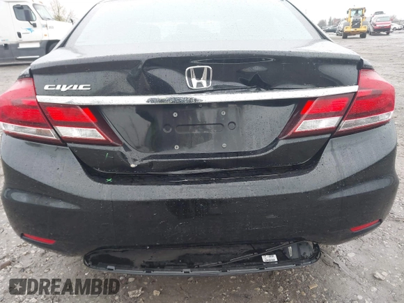 2014 Honda Civic Sedan LX with VIN 19XFB2F56EE233009, listed as a IAAI auction lot 41973133 with 119,402 mi miles. Bid and sale history available at carsss.com. Image 6.