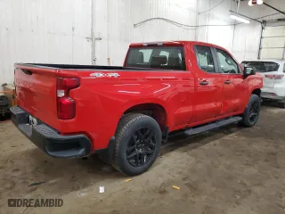 2019 Chevrolet Silverado 1500 Work Truck with VIN 1GCRYAEFXKZ345098, listed as a Copart auction lot 84142694 with 56,705 mi miles and Salvage Title. Bid and sale history available at carsss.com. Image 3.