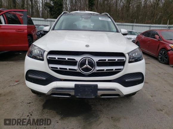 2020 Mercedes-Benz GLS with VIN 4JGFF5KE0LA132488, listed as a Copart auction lot 44038603 with 39,666 mi miles. Bid and sale history available at carsss.com. Image 5.