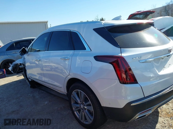 2024 Cadillac XT5 FWD Premium Luxury with VIN 1GYKNCRS2RZ743715, listed as a IAAI auction lot 41375228 with 10,846 mi miles. Bid and sale history available at carsss.com. Image 14.