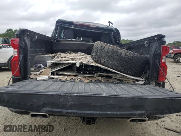 2022 Chevrolet Silverado 1500 Custom Trail Boss with VIN 3GCPDCED9NG588080, listed as a Copart auction lot 70178044 with Not Provided miles and Salvage Title. Bid and sale history available at DreamBid. Image 6.