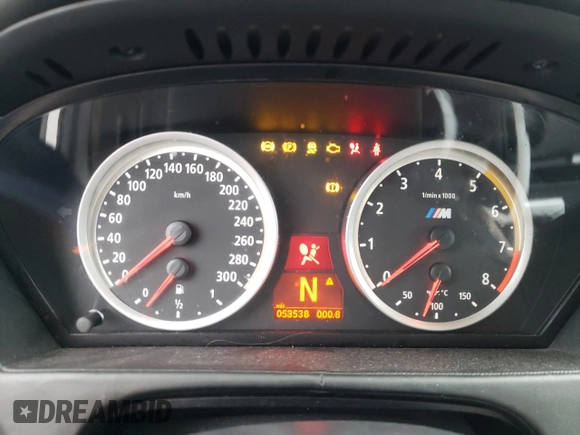 2013 BMW X5 M with VIN 5YMGY0C55D0C11533, listed as a Copart auction lot 85148774 with 53,538 mi miles and Salvage Title. Bid and sale history available at carsss.com. Image 9.