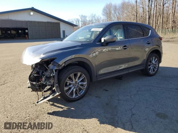 2021 Mazda CX-5 Grand Touring with VIN JM3KFBDM1M0489859, listed as a Copart auction lot 48688905 with 36,882 mi miles and Salvage Title. Bid and sale history available at DreamBid. Image 1.