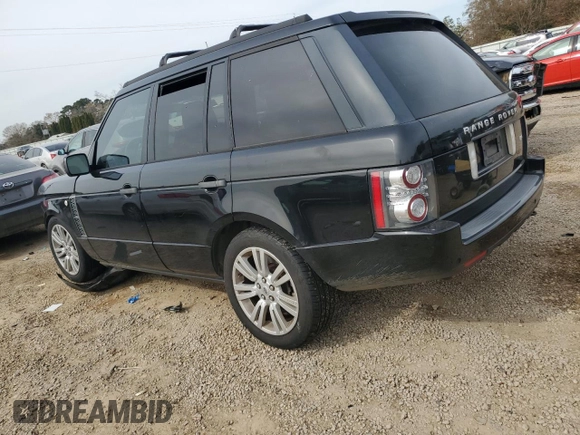 2010 Land Rover Range Rover HSE Lux with VIN SALMF1D48AA323932, listed as a Copart auction lot 42442925 with 184,894 mi miles and Salvage title. Bid and sale history available at DreamBid. Image 2.