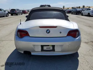 2008 BMW Z4 3.0i with VIN 4USBU33538LW75870, listed as a Copart auction lot 58054445 with 102,764 mi miles and Salvage title. Bid and sale history available at DreamBid. Image 6.