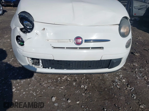2015 FIAT 500 Pop with VIN 3C3CFFAR2FT612583, listed as a IAAI auction lot 41296112 with 176,364 mi miles. Bid and sale history available at carsss.com. Image 6.