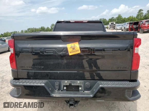 2020 Chevrolet Silverado 1500 Custom with VIN 1GCRWBEH3LZ232642, listed as a Copart auction lot 61209264 with 47,311 mi miles and Clean Title. Bid and sale history available at carsss.com. Image 6.