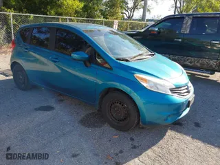 2015 Nissan Versa Note S with VIN 3N1CE2CP2FL435801, listed as a IAAI auction lot 41846568 with 110,171 mi miles. Bid and sale history available at carsss.com. Image 1.