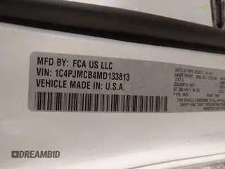 2021 Jeep Cherokee Latitude с VIN 1C4PJMCB4MD133813, выставлен на аукционе IAAI как лот 41269707 с пробегом 94 697 миль миль и . История ставок и продаж доступна на DreamBid. Изображение 9.