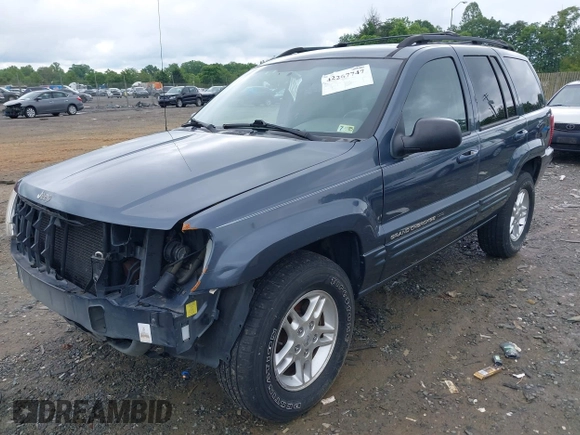 2000 Jeep Grand Cherokee Limited with VIN 1J4GW58N1YC395806, listed as a IAAI auction lot 42267747 with 180,120 mi miles and . Bid and sale history available at DreamBid. Image 2.