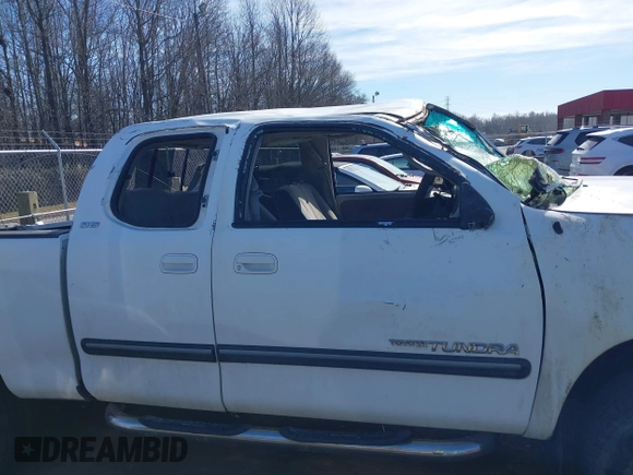 2003 Toyota Tundra SR5 with VIN 5TBRT34173S354627, listed as a IAAI auction lot 41457159 with 162,341 mi miles and . Bid and sale history available at DreamBid. Image 13.