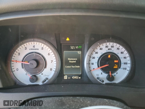 2020 Toyota Sienna SE with VIN 5TDXZ3DC9LS050441, listed as a Copart auction lot 77310274 with 43,452 mi miles and Salvage Title. Bid and sale history available at carsss.com. Image 9.