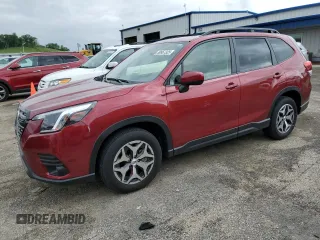 2024 Subaru Forester Premium z VIN JF2SKADC4RH426528, wystawiony jako Copart lot #59957325 z przebiegiem 8 306 mil mil oraz Szkoda całkowita • Salvage title. Historia ofert i sprzedaży dostępna na DreamBid. Obrazek 1.