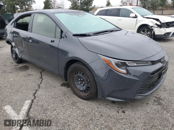 2024 Toyota Corolla LE with VIN JTDB4MEE6R3023626, listed as a Copart auction lot 49280615 with 19,342 mi miles and Salvage title. Bid and sale history available at DreamBid. Image 4.