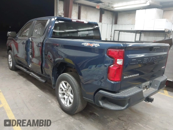 2023 Chevrolet Silverado 1500 RST with VIN 3GCUDEED6PG258799, listed as a IAAI auction lot 41746072 with 44,799 mi miles. Bid and sale history available at carsss.com. Image 3.