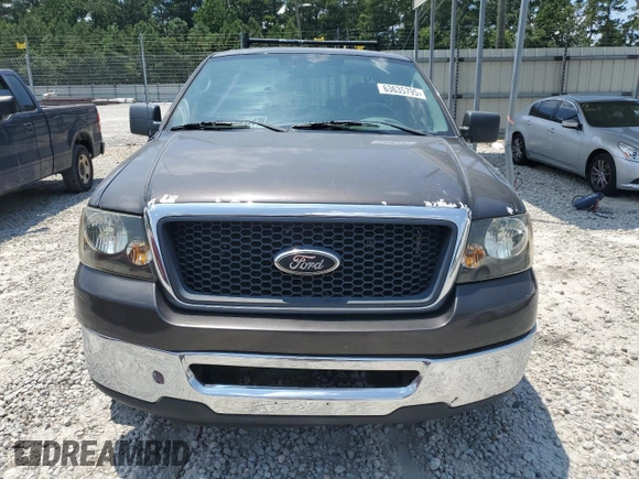2007 Ford F-150 XLT with VIN 1FTRW12W67KA45553, listed as a Copart auction lot 63635795 with 271,062 mi miles and Salvage title. Bid and sale history available at DreamBid. Image 5.