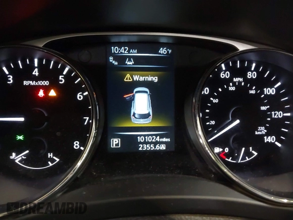 2015 Nissan Rogue SL with VIN 5N1AT2MV0FC892752, listed as a IAAI auction lot 41886666 with 101,024 mi miles and . Bid and sale history available at carsss.com. Image 7.