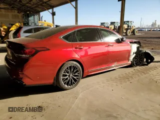 2020 Genesis G80 3.3T Sport with VIN KMTFN4JB3LU329745, listed as a Copart auction lot 78440464 with 24,089 mi miles and Salvage Title. Bid and sale history available at carsss.com. Image 3.