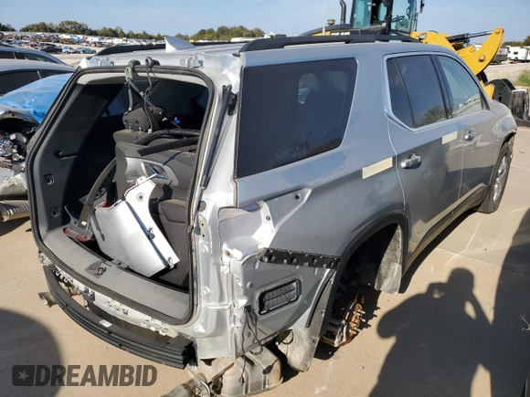 2020 Chevrolet Traverse LT Cloth with VIN 1GNEVMKW4LJ191332, listed as a Copart auction lot 74088344 with 0 mi miles and Clean Title. Bid and sale history available at carsss.com. Image 3.