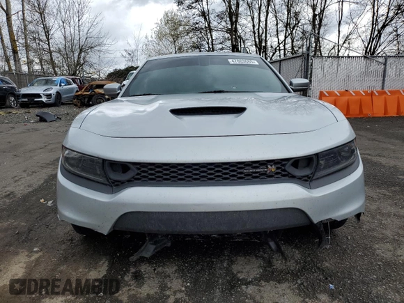 2022 Dodge Charger Scat Pack with VIN 2C3CDXGJ5NH193293, listed as a Copart auction lot 47803085 with 52,009 mi miles and Salvage Title. Bid and sale history available at carsss.com. Image 5.