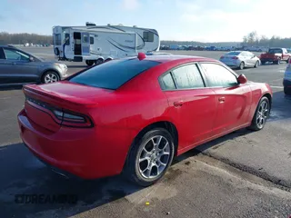 2015 Dodge Charger SXT with VIN 2C3CDXJG6FH754728, listed as a IAAI auction lot 41947562 with 191,286 mi miles. Bid and sale history available at carsss.com. Image 4.