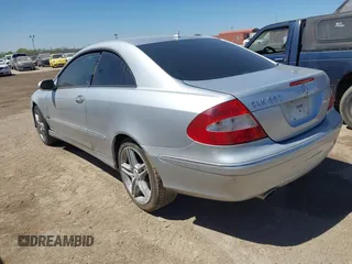 2008 Mercedes-Benz CLK 350 with VIN WDBTJ56H38F258699, listed as a IAAI auction lot 41781579 with 166,754 mi miles and . Bid and sale history available at DreamBid. Image 3.