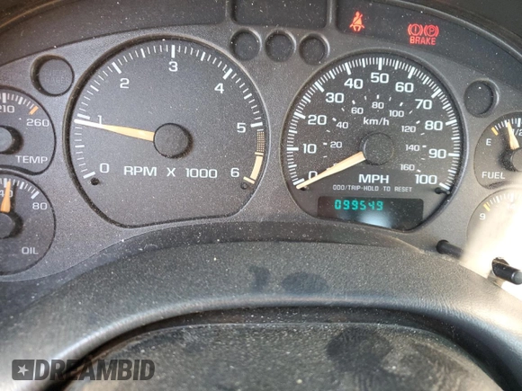 2003 GMC Sonoma SLS z VIN 1GTDT19X638262254, wystawiony jako Copart lot #84654314 z przebiegiem 99 549 mil mil oraz Szkoda całkowita • Salvage title. Historia ofert i sprzedaży dostępna na DreamBid. Obrazek 9.