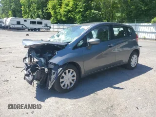 2016 Nissan Note S with VIN 3N1CE2CP2GL364228, listed as a Copart auction lot 59125045 with 138,926 mi miles and Salvage title. Bid and sale history available at DreamBid. Image 1.