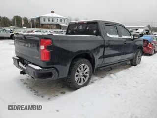 2022 Chevrolet Silverado 1500 RST with VIN 1GCUDEED4NZ524396, listed as a Copart auction lot 44062025 with 67,121 mi miles and Salvage Title. Bid and sale history available at DreamBid. Image 3.