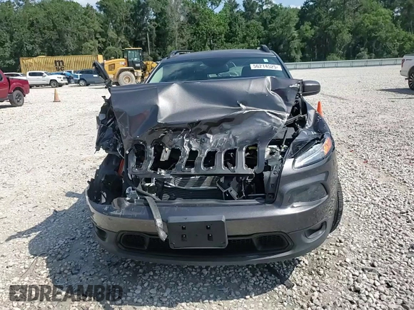 2018 Jeep Cherokee Latitude Tech Connect z VIN 1C4PJLCB8JD544024, wystawiony jako Copart lot #56214525 z przebiegiem 84 302 mil mil oraz Szkoda całkowita • Salvage title. Historia ofert i sprzedaży dostępna na DreamBid. Obrazek 14.