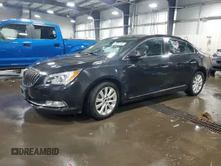 2015 Buick LaCrosse Leather with VIN 1G4GB5GR3FF159719, listed as a Copart auction lot 45697185 with 83,848 mi miles and Salvage Title. Bid and sale history available at DreamBid. Image 1.