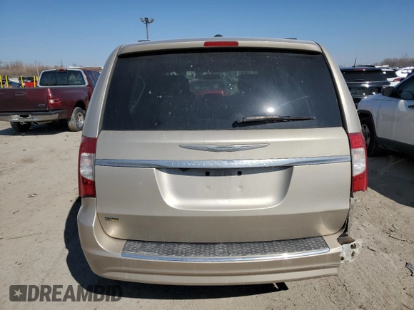 2016 Chrysler Town & Country Touring with VIN 2C4RC1BG2GR147984, listed as a Copart auction lot 48196815 with 136,214 mi miles and Salvage Title. Bid and sale history available at carsss.com. Image 6.