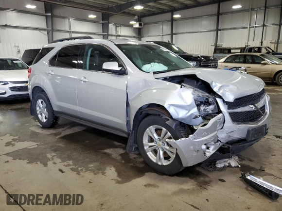 2012 Chevrolet Equinox LT w/2LT with VIN 2GNFLNEK3C6355403, listed as a Copart auction lot 48184455 with 183,086 mi miles and Salvage Title. Bid and sale history available at carsss.com. Image 4.