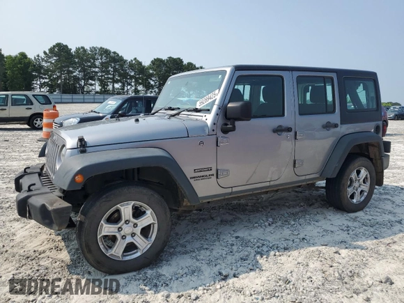 2016 Jeep Wrangler Unlimited Sport RHD с VIN 1C4BJWKG6GL307331, выставлен на аукционе Copart как лот 59289425 с пробегом 154 437 миль миль и Чистый • Clean title. История ставок и продаж доступна на DreamBid. Изображение 1.