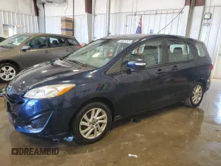 2014 Mazda Mazda5 Sport with VIN JM1CW2BL7E0170670, listed as a Copart auction lot 46637345 with 136,296 mi miles and Non Repairable. Bid and sale history available at carsss.com. Image 1.