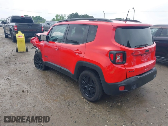 2018 Jeep Renegade Sport with VIN ZACCJBAB1JPH59581, listed as a IAAI auction lot 42115576 with 115,576 mi miles and . Bid and sale history available at DreamBid. Image 3.