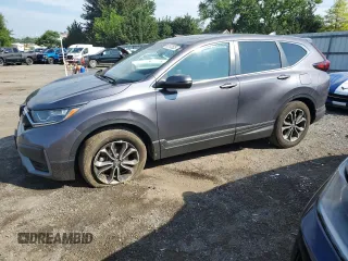 2022 Honda CR-V EX-L z VIN 7FARW2H83NE031297, wystawiony jako Copart lot #63147525 z przebiegiem 56 193 mil mil oraz Szkoda całkowita • Salvage title. Historia ofert i sprzedaży dostępna na DreamBid. Obrazek 1.