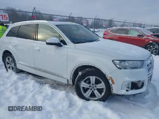 2018 Audi Q7 Premium Plus with VIN WA1LHAF77JD004096, listed as a IAAI auction lot 41376622 with 92,615 mi miles. Bid and sale history available at carsss.com. Image 1.