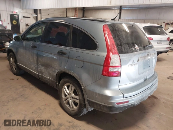 2010 Honda CR-V EX with VIN 5J6RE4H5XAL015079, listed as a IAAI auction lot 41629182 with 92,066 mi miles. Bid and sale history available at carsss.com. Image 3.