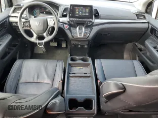 2024 Honda Odyssey Elite with VIN 5FNRL6H98RB021987, listed as a Copart auction lot 47383245 with 17,806 mi miles and Salvage Title. Bid and sale history available at carsss.com. Image 8.