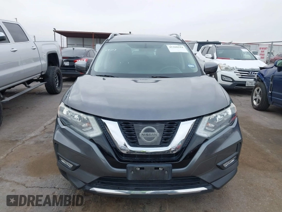 2017 Nissan Rogue SV with VIN 5N1AT2MT6HC842083, listed as a IAAI auction lot 41260224 with 64,013 mi miles. Bid and sale history available at carsss.com. Image 12.