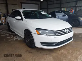 2015 Volkswagen Passat Wolfsburg Edition with VIN 1VWAT7A39FC040806, listed as a IAAI auction lot 42729980 with 155,506 mi miles and . Bid and sale history available at DreamBid. Image 1.