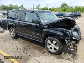 2017 Jeep Patriot High Altitude with VIN 1C4NJPFA3HD201925, listed as a Copart auction lot 64824444 with 80,547 mi miles and Clean Title. Bid and sale history available at carsss.com. Image 4.