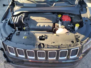 2019 Jeep Compass Altitude with VIN 3C4NJCBB4KT685886, listed as a Copart auction lot 74111314 with 24,455 mi miles and Salvage Title. Bid and sale history available at carsss.com. Image 12.