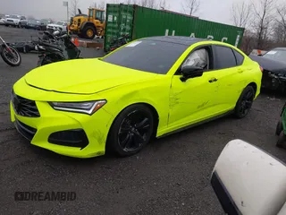 2024 Acura TLX Technology with VIN 19UUB5F40RA001225, listed as a IAAI auction lot 41800568 with 9,412 mi miles and . Bid and sale history available at DreamBid. Image 20.